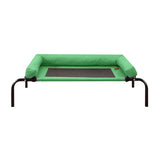 PaWz Pet Bed Heavy Duty Frame Hammock Bolster Trampoline Dog Puppy Mesh L Green PaWz