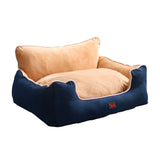PaWz Pet Bed Dog Puppy Beds Cushion Pad Pads Soft Plush Cat Pillow Mat Blue L PaWz