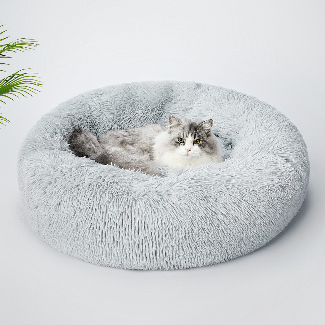 PaWz Pet Bed Dog Beds Mattress Bedding Cat Pad Mat Cushion Winter M Grey PaWz