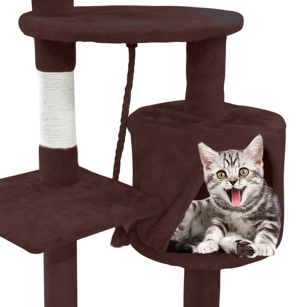 PaWz 1.1M Cat Scratching Post Tree Gym House Condo Furniture Scratcher Tower PaWz