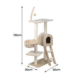 Cat Tree Tower Condo House Post Scratching Furniture Play Pet Activity Kitty Bed PaWz