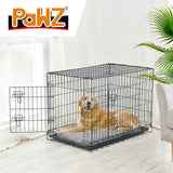 PaWz Pet Dog Cage Crate Kennel Portable Collapsible Puppy Metal Playpen 42" PaWz