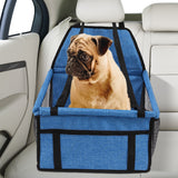 PaWz Pet Car Booster Seat Puppy Cat Dog Auto Carrier Travel Protector Blue PaWz