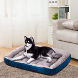 PaWz Pet Bed Dog Beds Bedding Mattress Mat Cushion Soft Pad Pads Mats L Navy PaWz