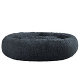 i.Pet Pet bed Dog Cat Calming Pet bed Extra Large 110cm Dark Grey Sleeping Comfy Washable