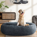 i.Pet Pet bed Dog Cat Calming Pet bed Extra Large 110cm Dark Grey Sleeping Comfy Washable i.Pet