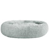 i.Pet Pet bed Dog Cat Calming Pet bed Extra Large 110cm Light Grey Sleeping Comfy Washable