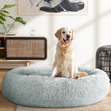 i.Pet Pet bed Dog Cat Calming Pet bed Extra Large 110cm Light Grey Sleeping Comfy Washable i.Pet