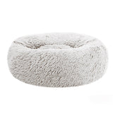 i.Pet Pet bed Dog Cat Calming Pet bed Small 60cm White Sleeping Comfy Cave Washable i.Pet