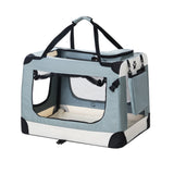 i.Pet Pet Carrier Large Soft Crate Dog Cat Travel Portable Cage Kennel Foldable i.Pet