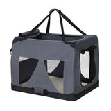 i.Pet Pet Carrier Soft Crate Dog Cat Travel Portable Cage Kennel Foldable Car XL i.Pet