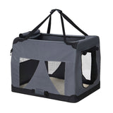 i.Pet Pet Carrier Soft Crate Dog Cat Travel Portable Cage Kennel Foldable Car XL