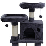 i.Pet Cat Tree Trees Scratching Post Scratcher Tower Condo House Furniture Wood i.Pet