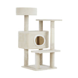 i.Pet Cat Tree Tower Scratching Post Scratcher Wood Condo House Bed Trees 90cm i.Pet