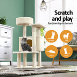 i.Pet Cat Tree Tower Scratching Post Scratcher Wood Condo House Bed Trees 90cm i.Pet