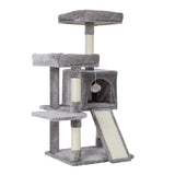 i.Pet Cat Tree Tower Scratching Post Scratcher Wood Condo House Bed Trees 103cm i.Pet