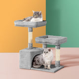 i.Pet Cat Tree Tower Scratching Post Scratcher Wood Condo House Bed Trees 69cm i.Pet