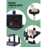 i.Pet Cat Tree Tower Scratching Post Scratcher Wood Condo House Bed Trees 151cm i.Pet