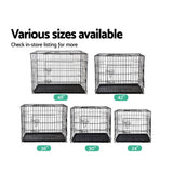 i.Pet 36inch Foldable Pet Cage - Black i.Pet