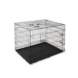 i.Pet 42inch Foldable Pet Cage - Black