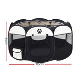 i.Pet Pet Dog Playpen Enclosure Crate 8 Panel Play Pen Tent Bag Puppy Fence 2XL i.Pet