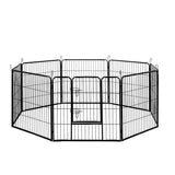 i.Pet 8 Panel Pet Dog Playpen Puppy Exercise Cage Enclosure Fence Play Pen 80x80cm i.Pet