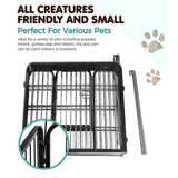 i.Pet 8 Panel Pet Dog Playpen Puppy Exercise Cage Enclosure Fence Play Pen 80x80cm i.Pet