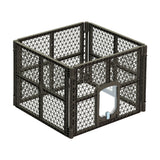 i.Pet Pet Dog Playpen Enclosure 4 Panel Fence Puppy Cage Plastic Play Pen Fold i.Pet