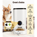 i.Pet Automatic Pet Feeder 6L Auto Camera Dog Cat Smart Video Wifi Food App Hd i.Pet