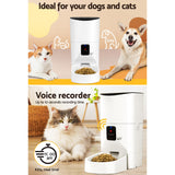 i.Pet Automatic Pet Feeder 9L Auto Wifi Dog Cat Feeder Smart Food App Dispenser i.Pet