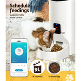 i.Pet Automatic Pet Feeder 9L Auto Wifi Dog Cat Feeder Smart Food App Dispenser i.Pet