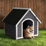 i.Pet Dog Kennel Outdoor Wooden Indoor Puppy Pet House Weatherproof XL Large i.Pet
