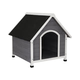 i.Pet Dog Kennel House Wooden Outdoor Indoor Puppy Pet House Weatherproof Large i.Pet