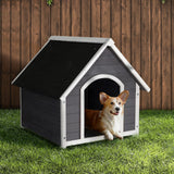 i.Pet Dog Kennel House Wooden Outdoor Indoor Puppy Pet House Weatherproof Large i.Pet