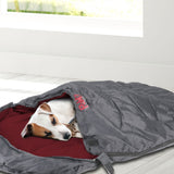PaWz Pet Bed Dog Beds Sleeping Soft Calming Pillow Mat Small Puppy Bedding Red PaWz