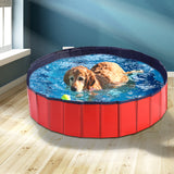 Pet Swimming Pool Dog Cat Animal Folding Bath Washing Portable Pond S PaWz