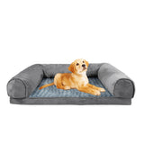 Pet Bed Sofa Dog Beds Bedding Soft Warm Mattress Cushion Pillow Mat Plush M PaWz