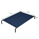 Pet Bed Dog Beds Bedding Sleeping Non-toxic Heavy Trampoline Navy M Unbranded