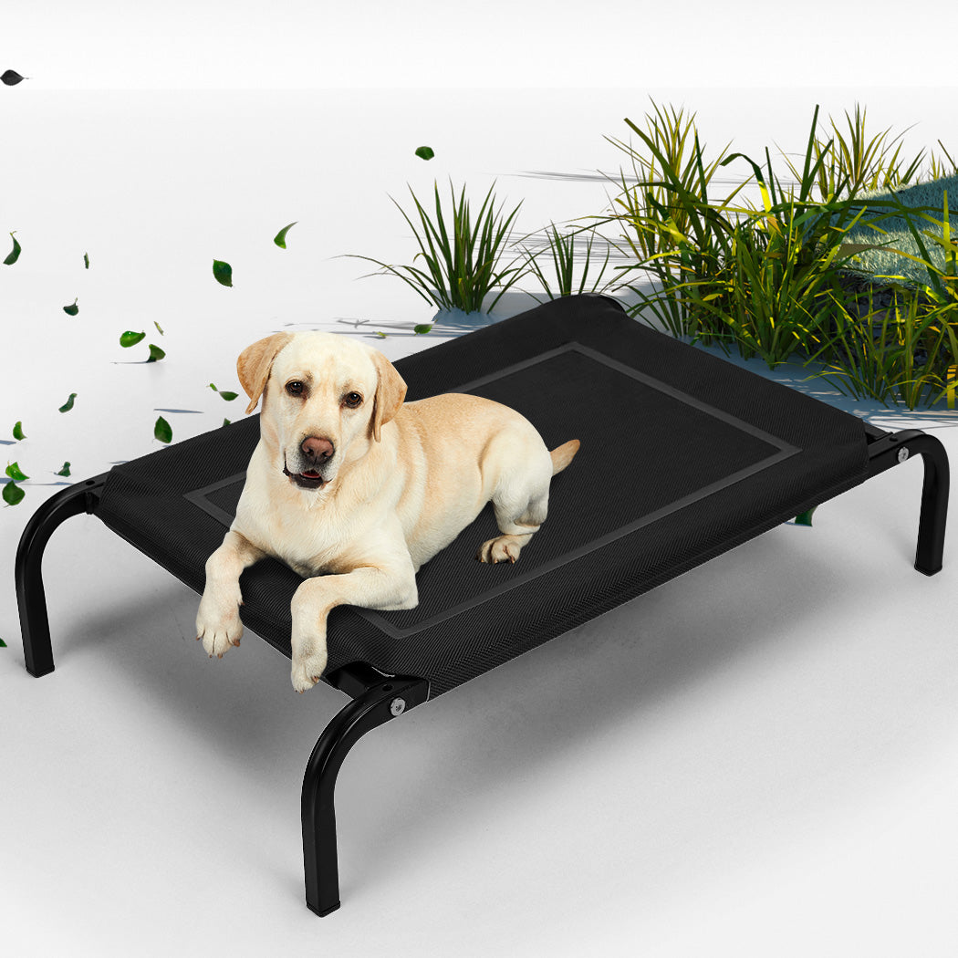 Pet Bed Dog Beds Bedding Sleeping Non-toxic Heavy Trampoline Black XL Unbranded