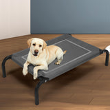 Pet Bed Dog Beds Bedding Sleeping Non-toxic Heavy Trampoline Grey XL Unbranded