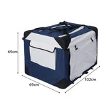 Pet Carrier Bag Dog Puppy Spacious Outdoor Travel Hand Portable Crate 2XL Unbranded