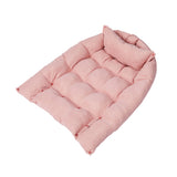 PaWz Pet Bed 2 Way Use Dog Cat Soft Warm Calming Mat Sleeping Kennel Sofa Pink M PaWz