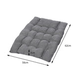 PaWz Pet Bed 2 Way Use Dog Cat Soft Warm Calming Mat Sleeping Kennel Sofa Grey S PaWz