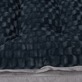 Dog Calming Bed Warm Soft Plush Comfy Sleeping Memory Foam Mattress Dark Grey S PaWz