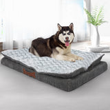 Dog Calming Bed Warm Soft Plush Comfy Sleeping Kennel Cave Memory Foam Mattress M PaWz