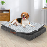Dog Calming Bed Warm Soft Plush Comfy Sleeping Kennel Cave Memory Foam Mattress S PaWz