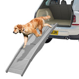 PaWz Dog Ramp For Car Suv Travel Stair Step Foldable Portable Lightweight Ladder PaWz