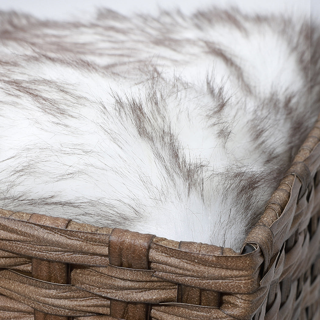 PaWz Pet Cat Bed Puppy House Sleeping Nest Calming Cushion Washable Non-toxic PaWz
