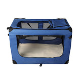 PaWz Pet Travel Carrier Kennel Folding Soft Sided Dog Crate For Car Cage Large L PaWz