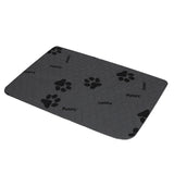 PaWz 4x Washable Dog Puppy Training Pad Pee Puppy Reusable Cushion Jumbo Grey PaWz